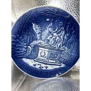 Bing & Grondahl Copenhagen 1988 Jule-After‎ Christmas Collector Plate